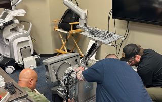 Hands-on service training